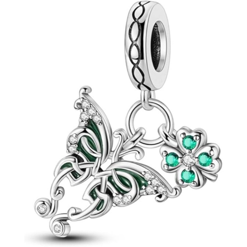 Butterfly 925 Sterling Silver Charms Pendants Pandora